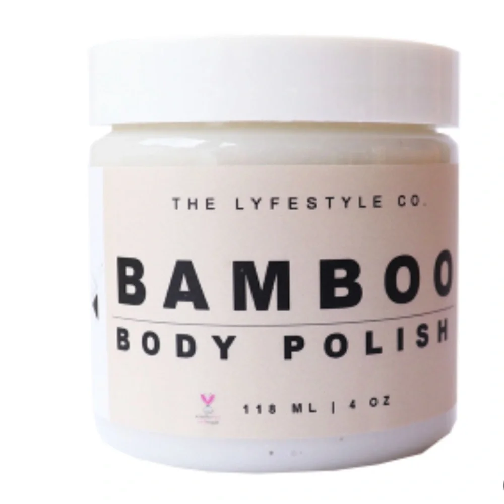 THE LYFESTYLE CO Bamboo Body Polish 4oz $49 NIP Sealed